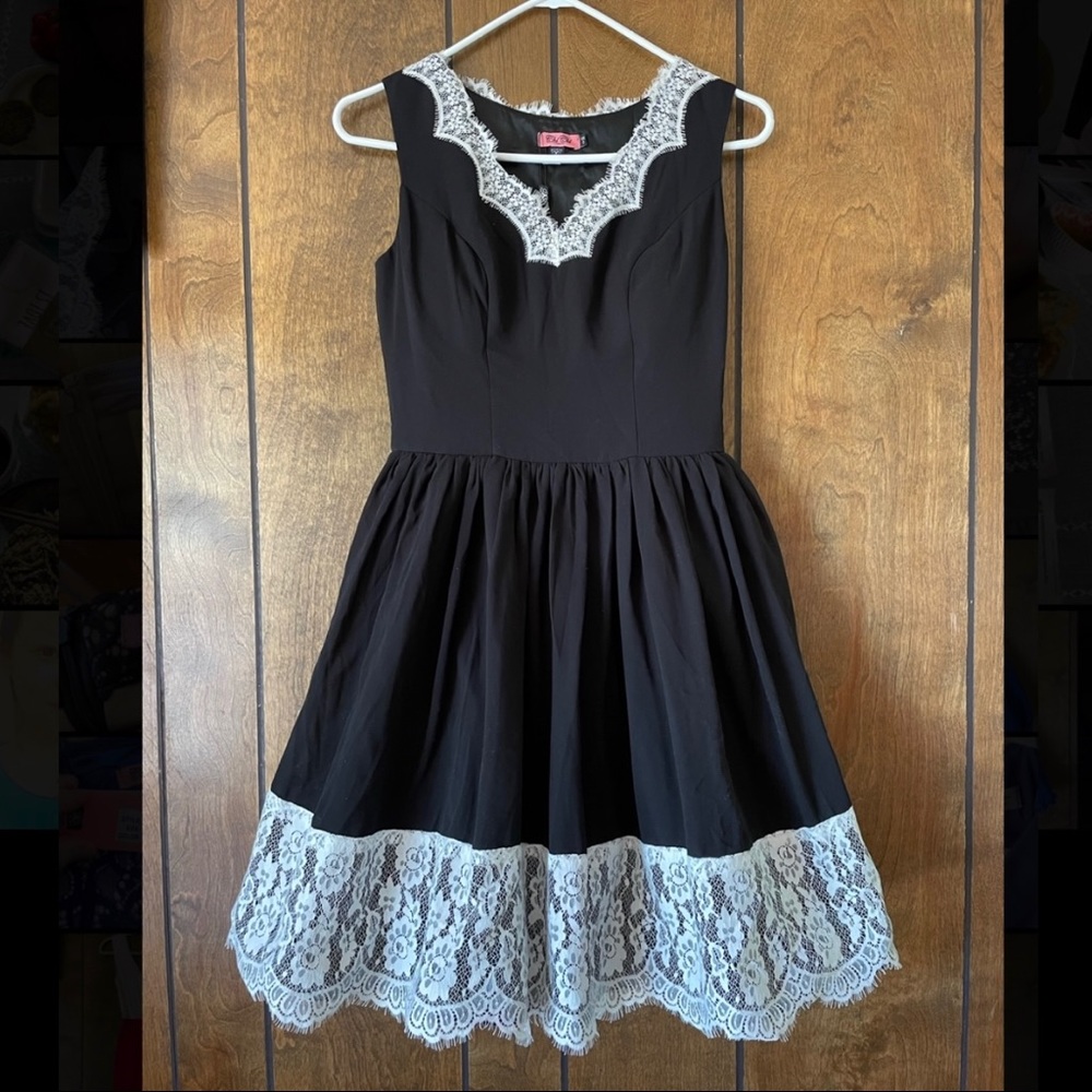 NWT Chi Chi London - Black and White Cocktail Dress